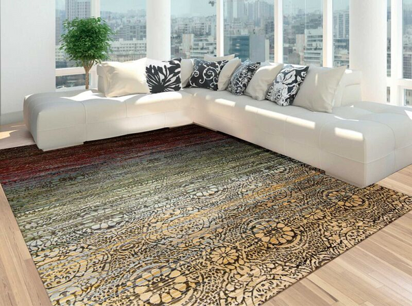 Nourison Clearance Rhapsody RH002 Multi Rug