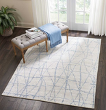 Nourison Ellora ELL02 Sky Rug
