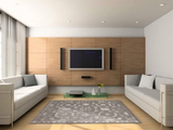 Nourison Clearance Symphony SYM10 Dove Grey Rug