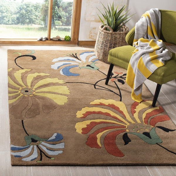 Safavieh Clearance Sohos SOH740A Brown Multi Rug