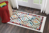 Nourison Clearance Navajo NAV02 White Rug