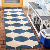 Safavieh Clearance Courtyard CY6162-258 Navy Rug