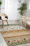 Nourison Sale Contour CON10 Green Rug