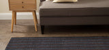 Anji Mountain Bamboo Rug, Co. Jute AMB0358 Black Rug