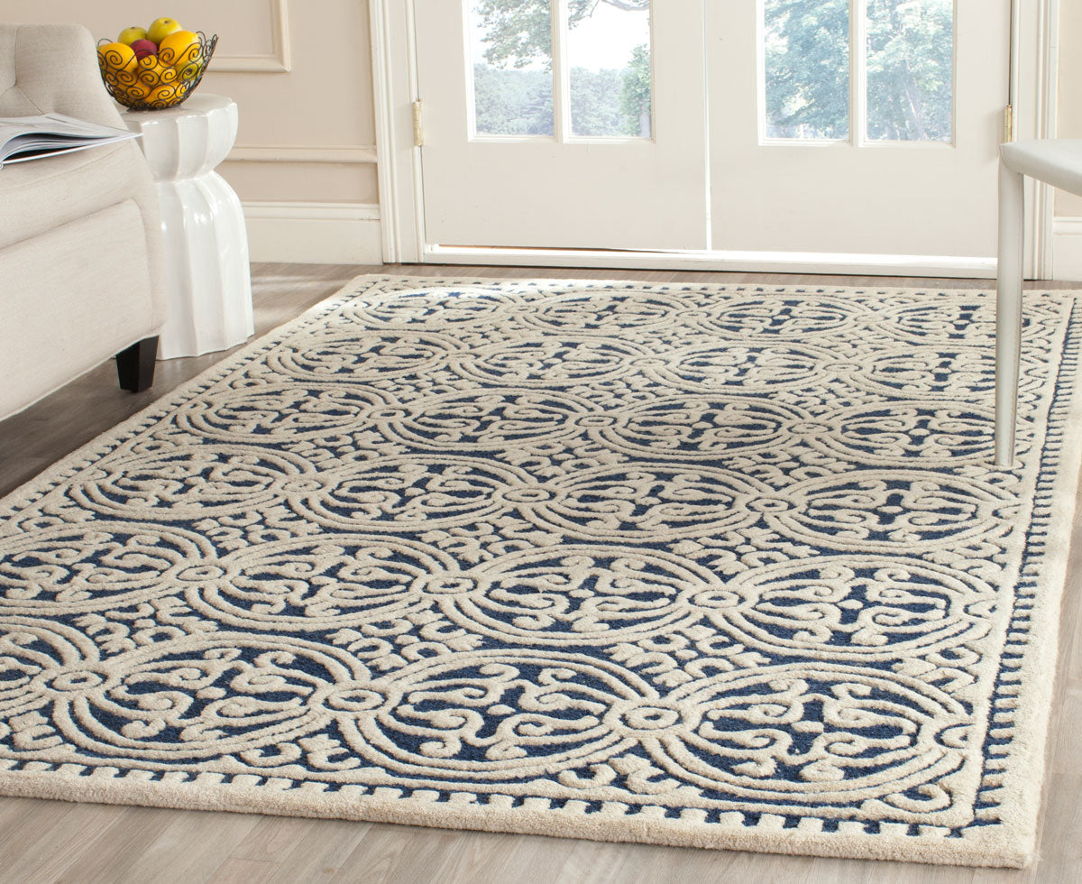 Safavieh Clearance Cambridge CAM123G Navy Rug