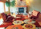 Nourison Clearance & Garden RS021 Black Rug