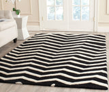 Safavieh Clearance Cambridge CAM714K Black Rug