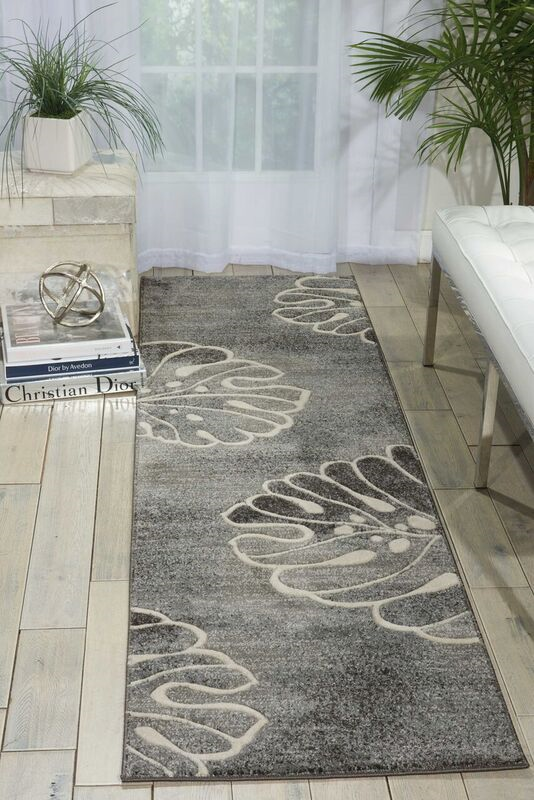 Nourison Sale Maxell MAE04 Grey Rug