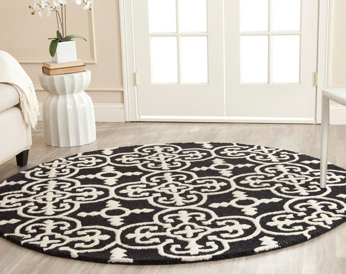 Safavieh Clearance Cambridge CAM133E Black Rug