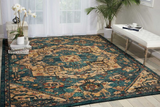 Nourison Clearance 2020 NR206 Teal Rug