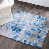 Nourison Prismatic PRS10 Blue Rug