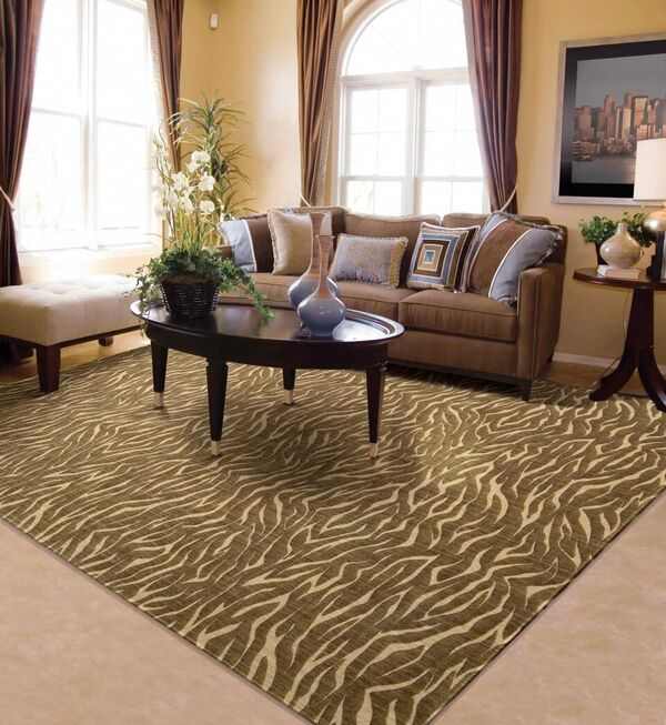 Nourison Clearance Cosmopolitan CS29 Chocolate Rug