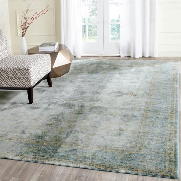 Safavieh Clearance Valencia VAL113G Light Blue Rug