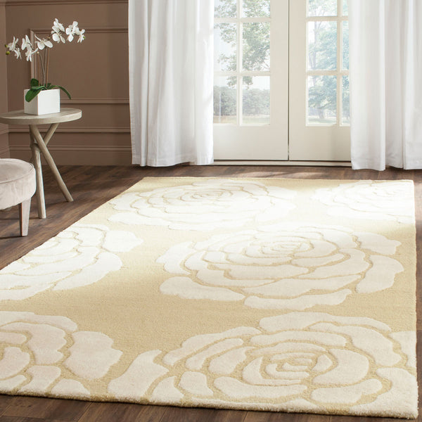 Safavieh Clearance Cambridge CAM782Q Light Gold Rug