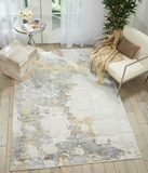 Nourison Clearance Safari Dreams KI371 Ivory Gold Rug