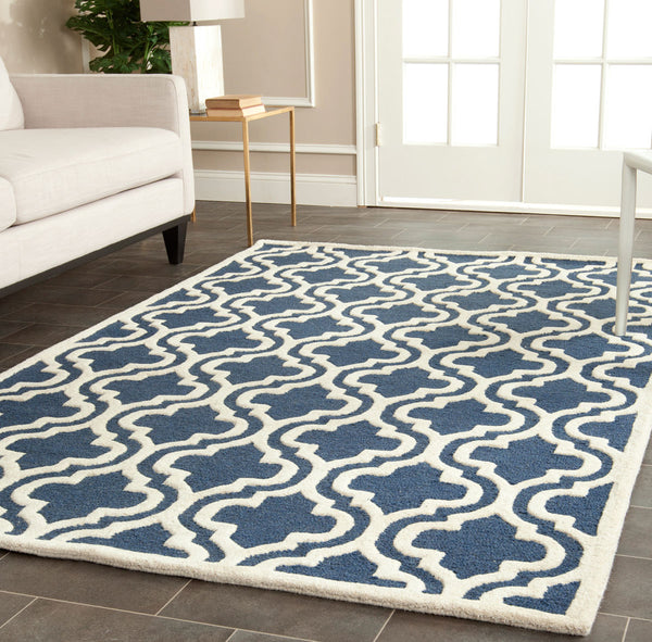 Safavieh Clearance Cambridge CAM132G Navy Rug