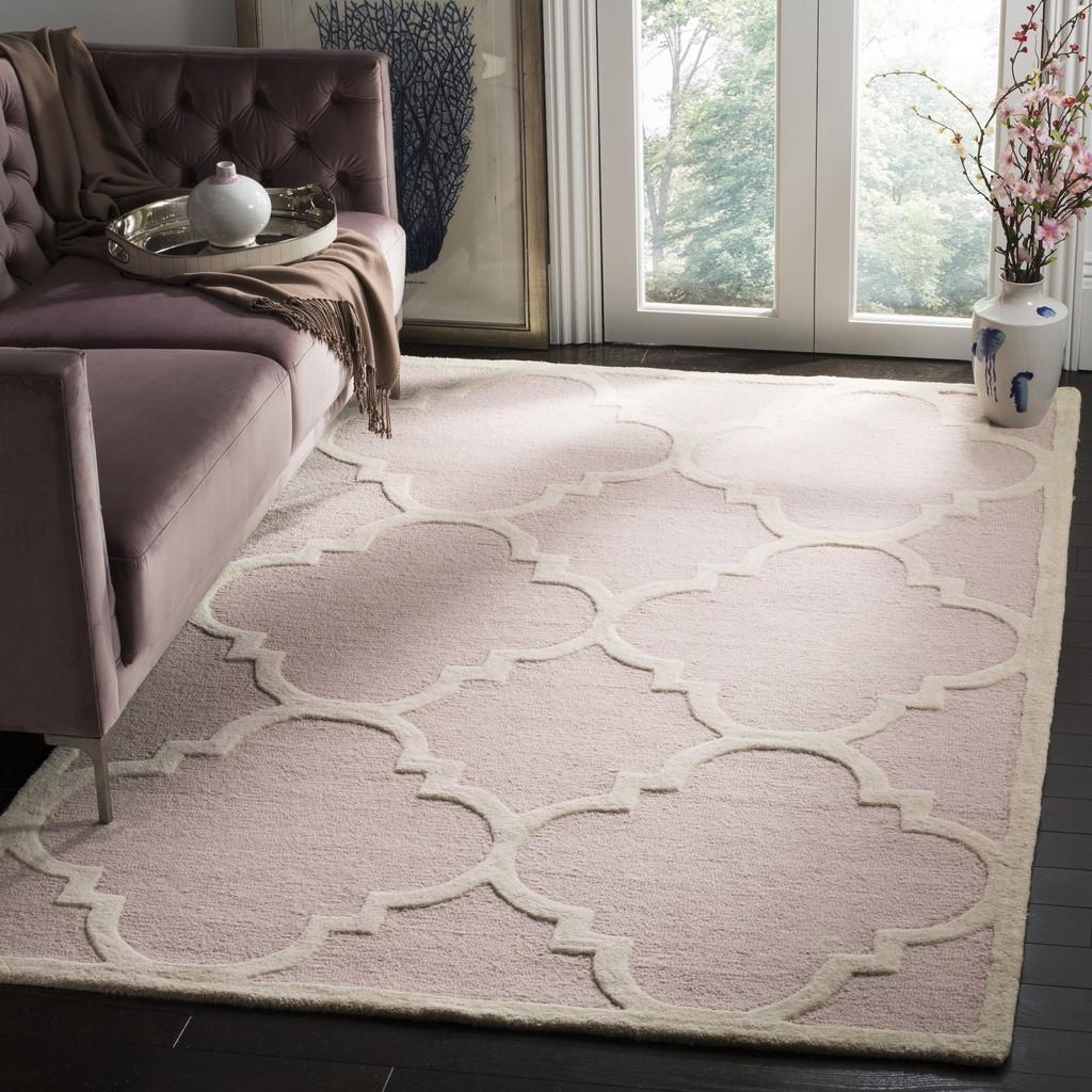 Safavieh Clearance Cambridge CAM140M Light Pink Rug