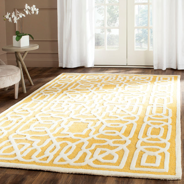Safavieh Clearance Cambridge CAM570Q Gold Rug