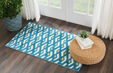 Nourison Clearance Harper DS300 Blue Rug