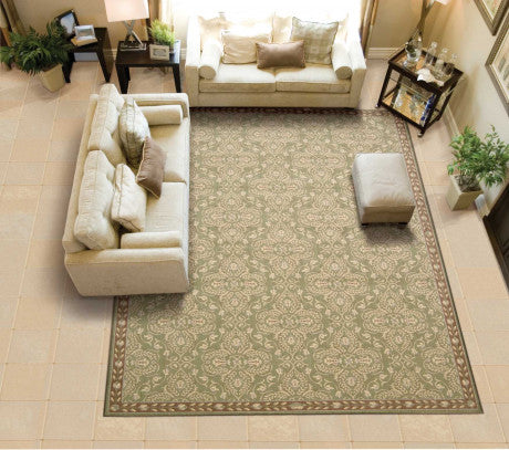 Nourison Clearance Riviera RI01 Green Rug
