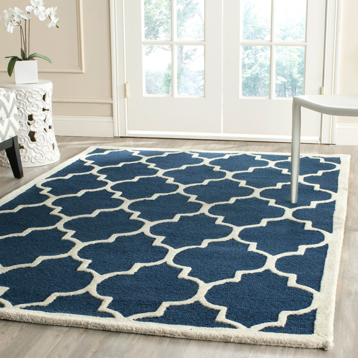 Safavieh Clearance Cambridge CAM134G Navy Rug