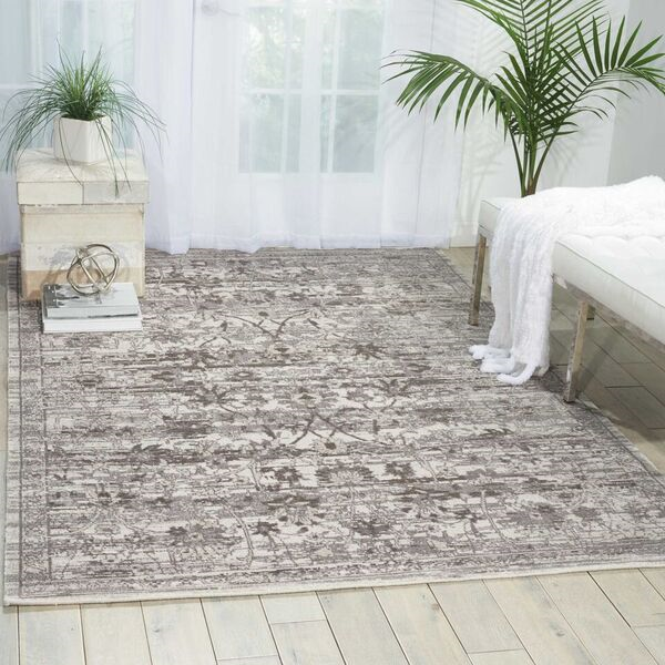 Nourison Clearance Twilight TWI01 Silver Rug