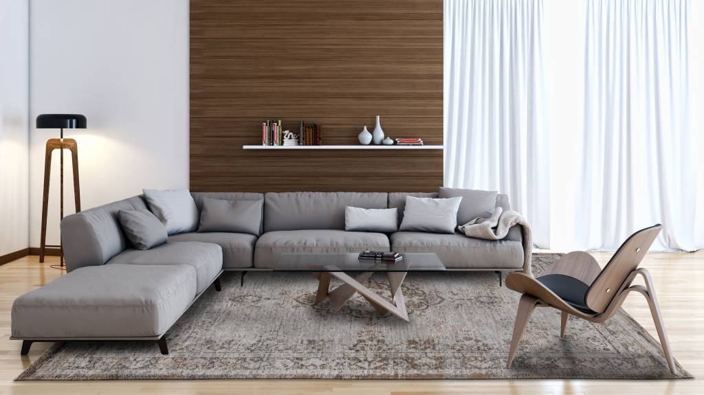 Louis De Poortere Fading World 8257 Grey Rug