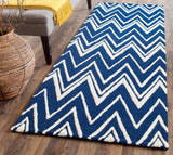 Safavieh Clearance Cambridge CAM711M Navy Blue Rug