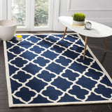 Safavieh Clearance Cambridge CAM312M Navy Rug