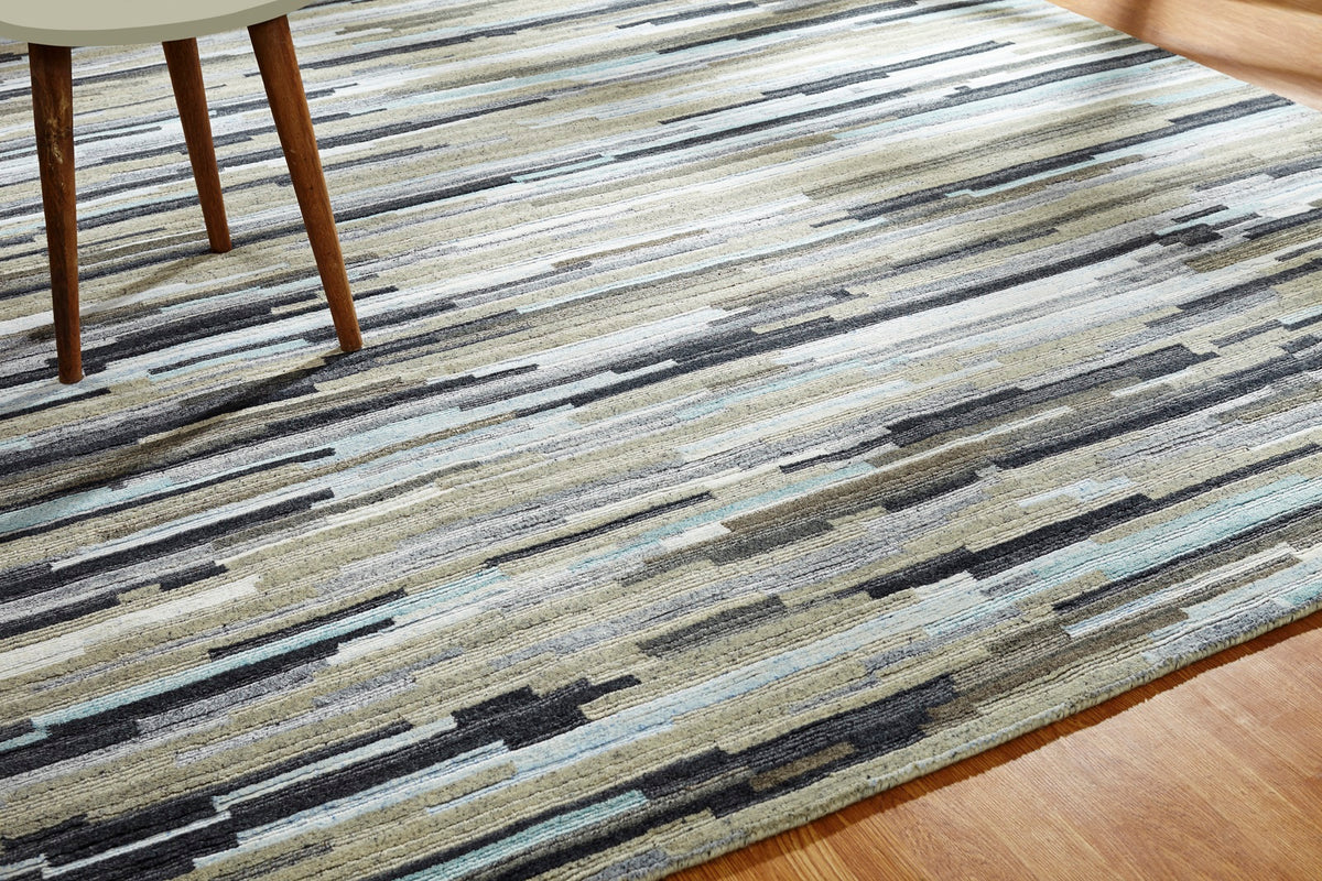 Rugs Done Right Edgartown ED59 Grey / Chino / Sky Rug