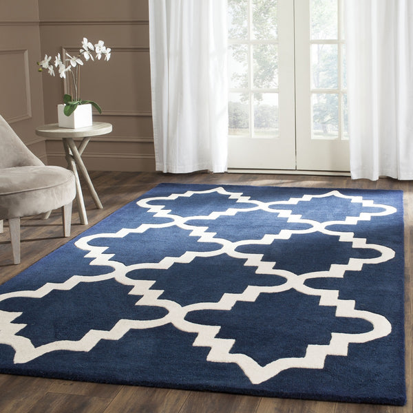 Safavieh Clearance Chatham CHT753C Navy Rug