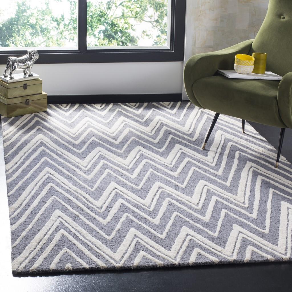 Safavieh Clearance Cambridge CAM711D Dark Grey Rug