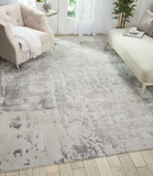 Nourison Prismatic PRS12 Silver Rug