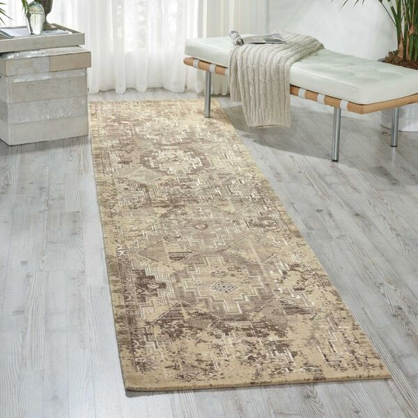 Nourison Clearance Silk Elements SKE19 Mushroom Rug