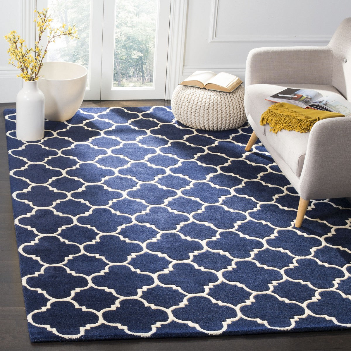Safavieh Clearance Chatham CHT717C Navy Rug