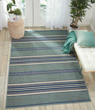 Nourison Clearance Lido LID02 Aqua Rug