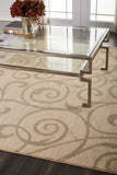Nourison Clearance Riviera RI03 Light Gold Rug