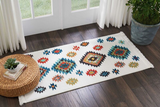 Nourison Clearance Navajo NAV07 White Rug