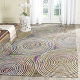 Safavieh Clearance Nantucket NAN610A Beige Multi Rug