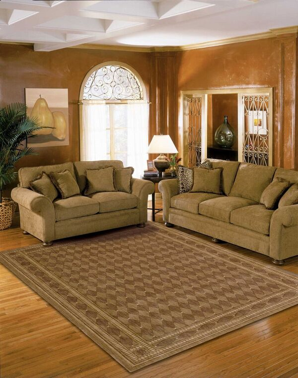 Nourison Clearance Cosmopolitan CS94 Chocolate Rug