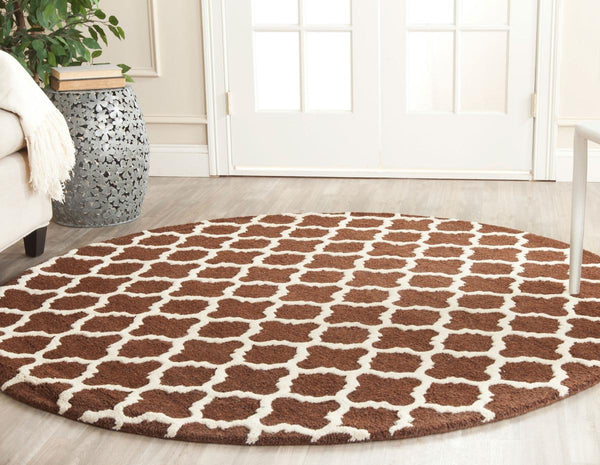 Safavieh Clearance Cambridge CAM130H Dark Brown Rug