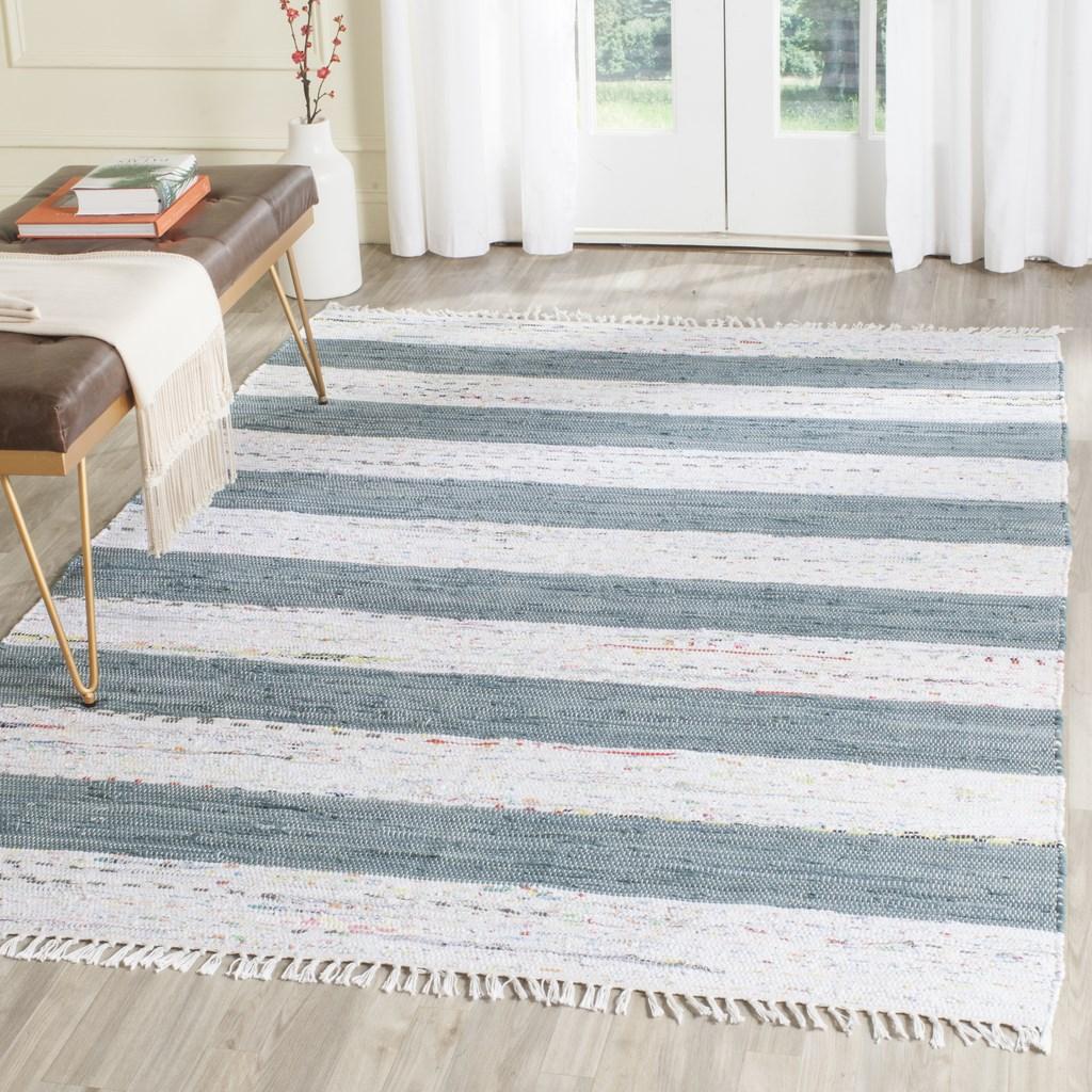 Safavieh Clearance Montauk MTK720B Teal Rug