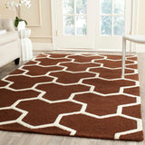 Safavieh Clearance Cambridge CAM146H Dark Brown Rug