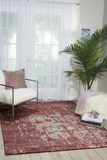 Nourison Clearance Silken Shadow SHA10 Wine Rug