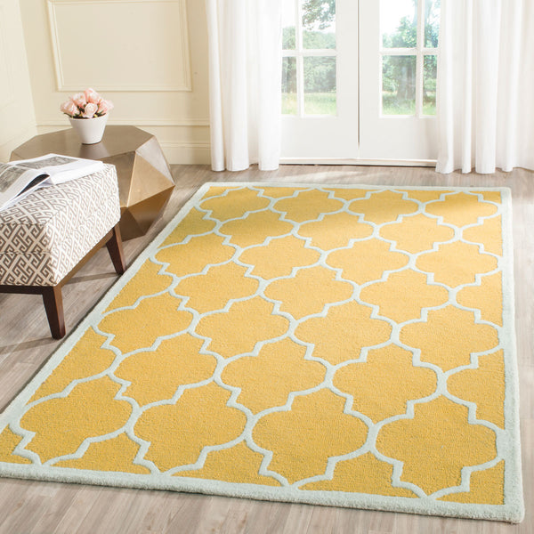 Safavieh Clearance Cambridge CAM134Q Gold Rug