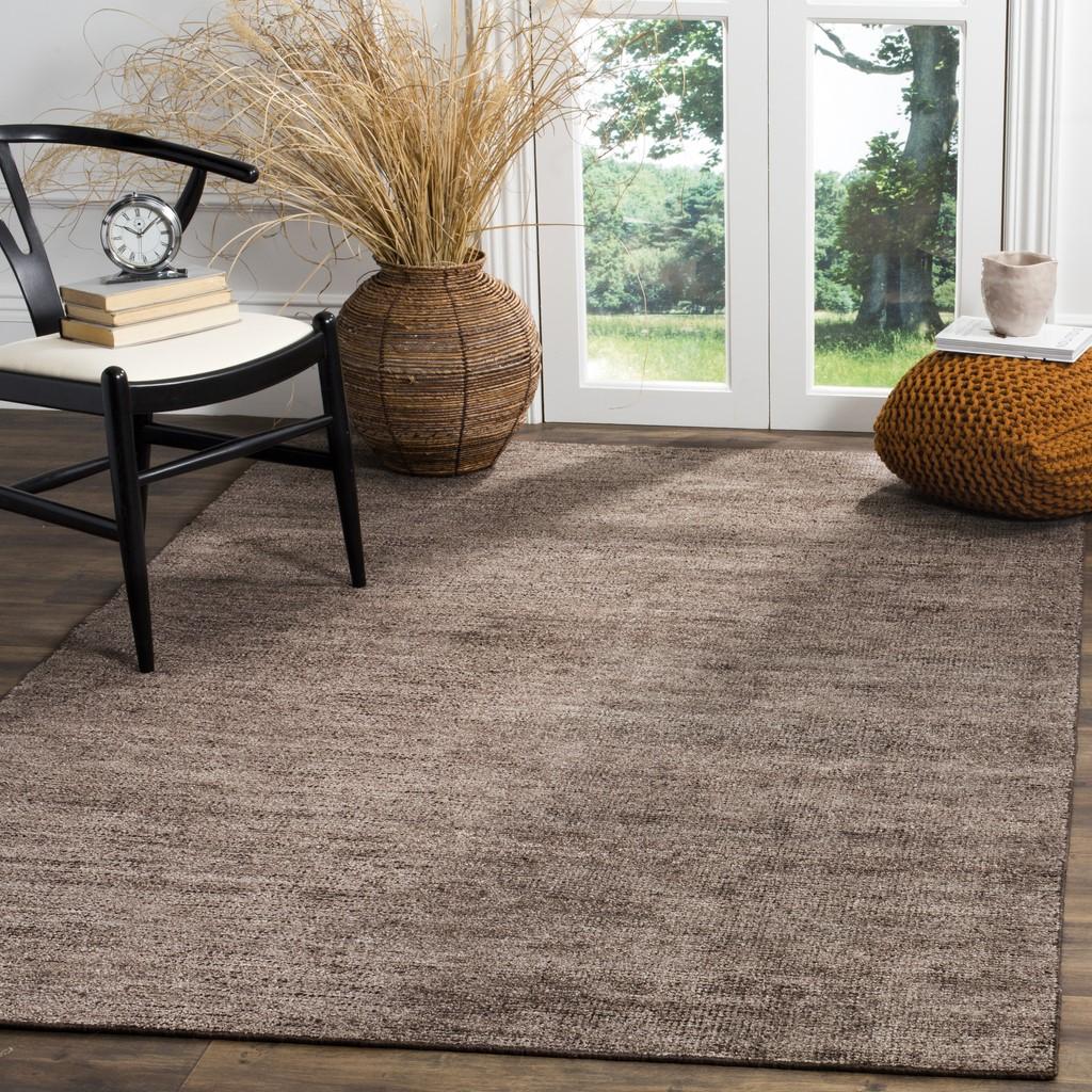 Safavieh Clearance Stone Wash STW615E Charcoal Brown Rug