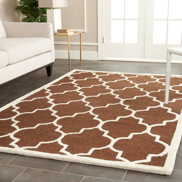 Safavieh Clearance Cambridge CAM134H Dark Brown Rug