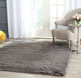 Safavieh Clearance Faux Sheep Skin FSS235D Grey Rug