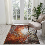 Nourison Chroma CRM03 Ember Glow Rug