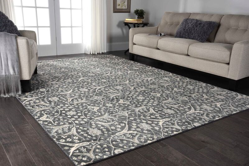 Nourison Clearance Luminance LUM08 Graphite Rug